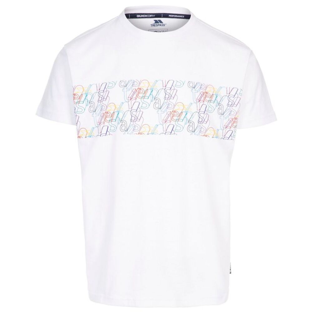 Trespass Mens Kedleston T-Shirt / White